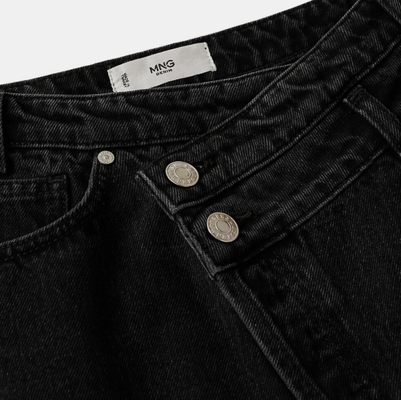 Mango Straight Fit High Waisted Jeans with Tag attached - Picture 4 of 4